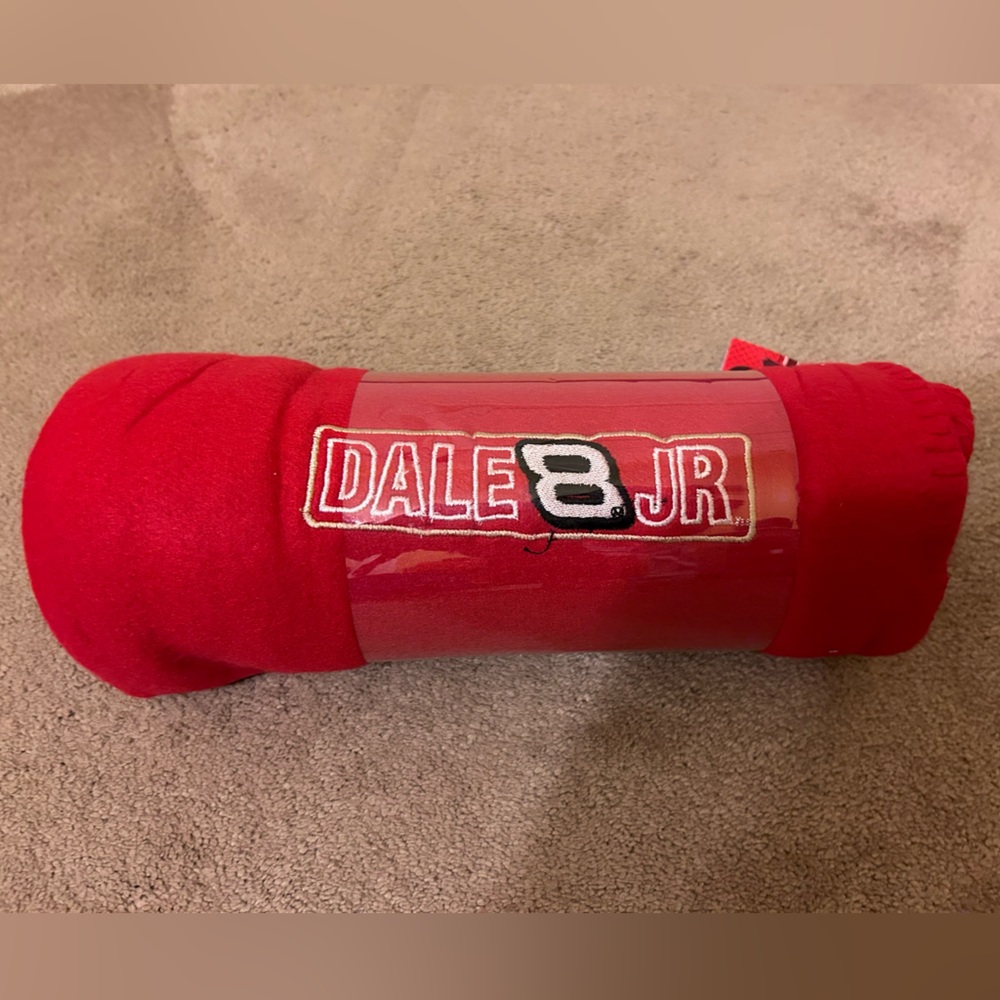 NWT Dale Earnhardt Jr fleece blanket